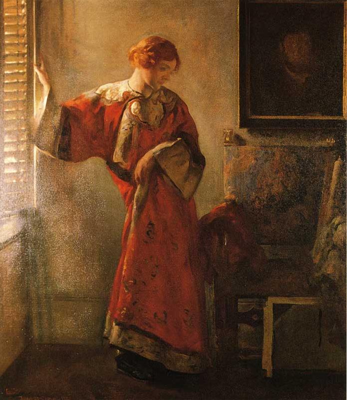 Joseph Decamp The Window Blind oil painting picture